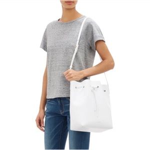 Mansur Gavriel Saffiano Bucket bag